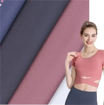 75% Polyamide And 25% Spandex Yoga Fabric