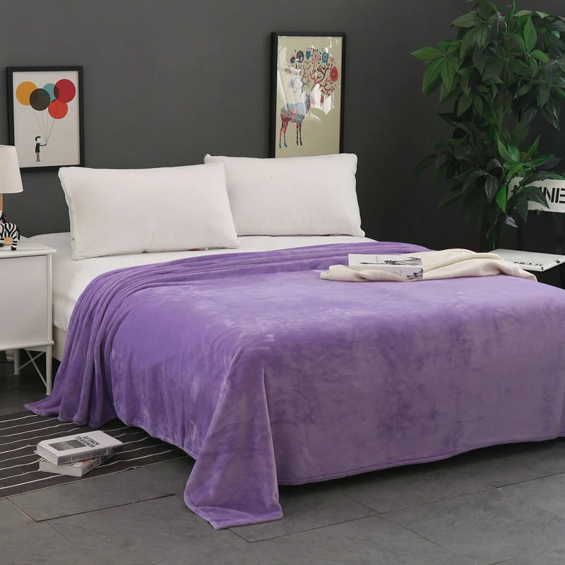 Anti-Pill Coral Flannel Fleece Blanket