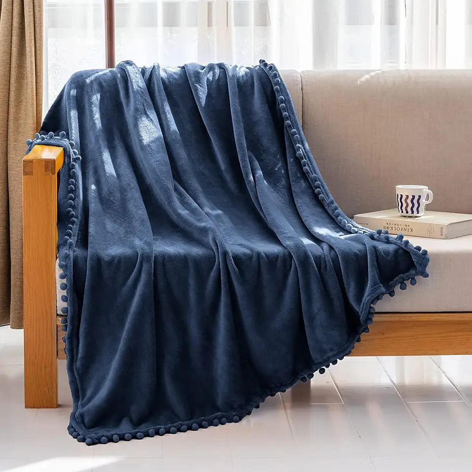 Blue Flannel Blanket