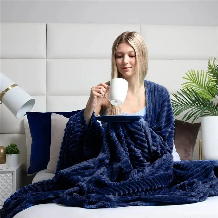 coral blanket for bed