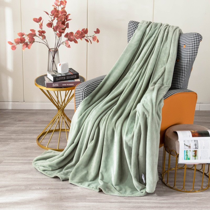 Coral Fleece Blanket for Winter