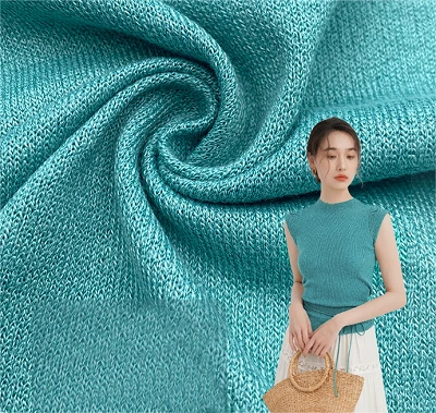 Custom Color Rib Knitting Fabric