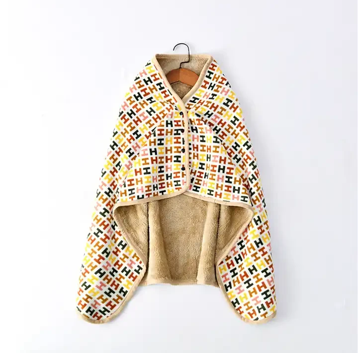 Double Layer Shoulder Blanket
