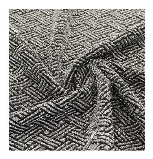 Filigree Jacquard Knitted Fabric