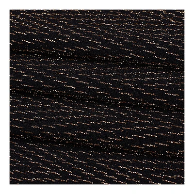 Gold And Silver Jacquard Knitted Fabric