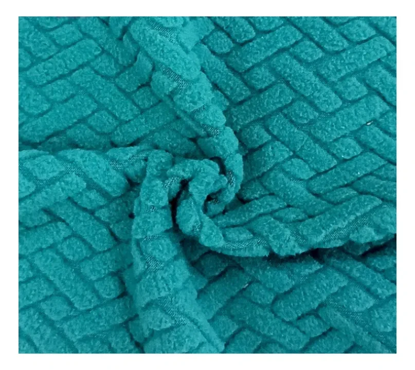 Jacquard Polar Fleece Drop-needle Fabric Polar Fleece