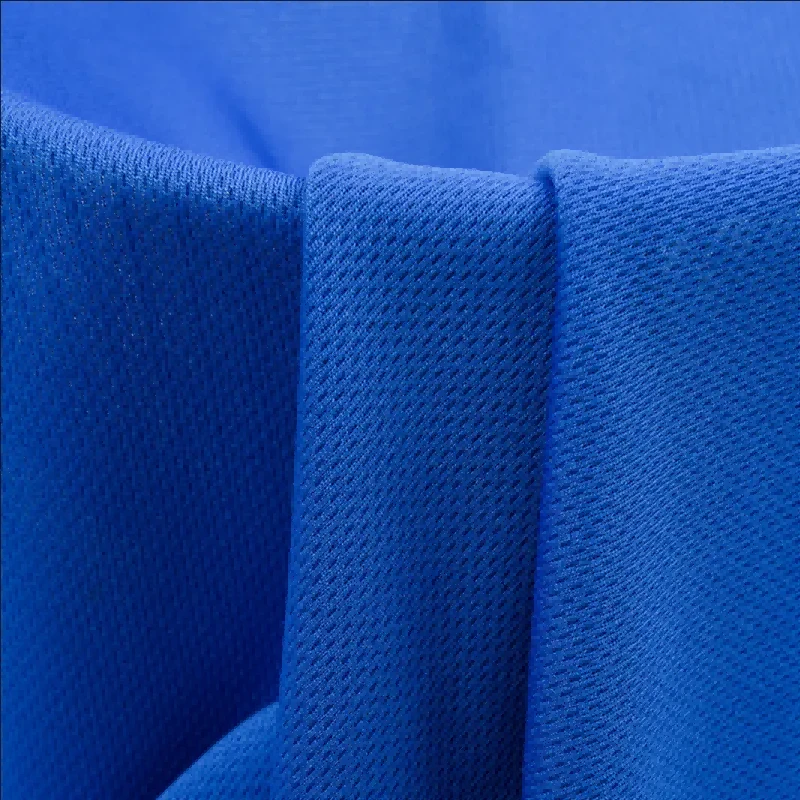 Knitted Polyester Bird Eye Hole Mesh Fabric