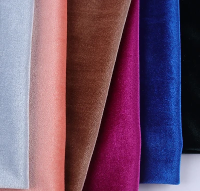 Korea Velvet Elastic Fabric