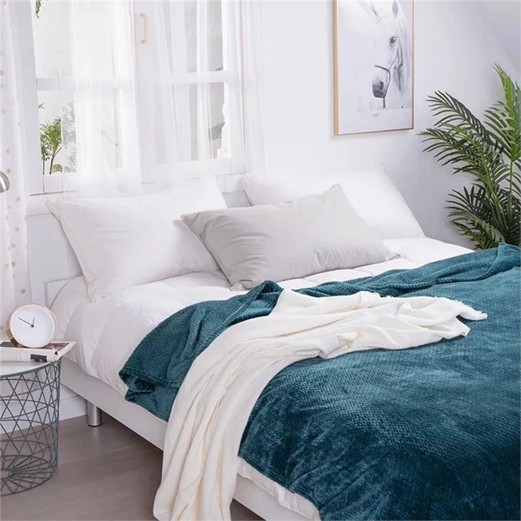Microfiber Flannel Fleece Throw Blanket price