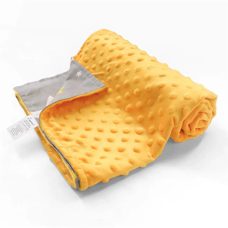 Minky Dot Blanket For Gift