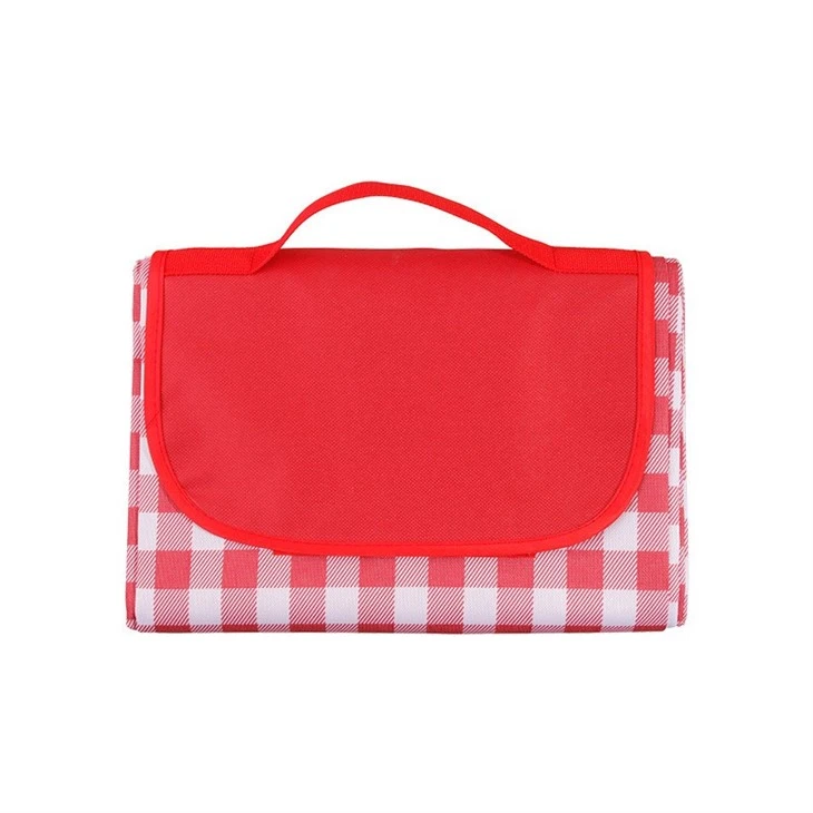 red picnic blanket