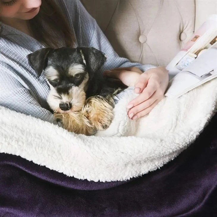 super soft sherpa blanket