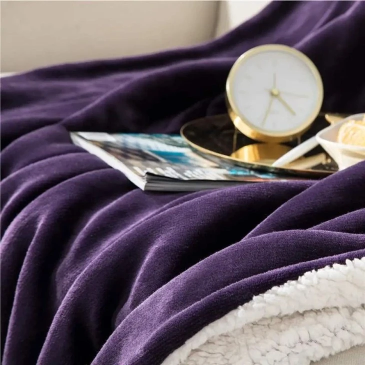 sherpa fleece blanket