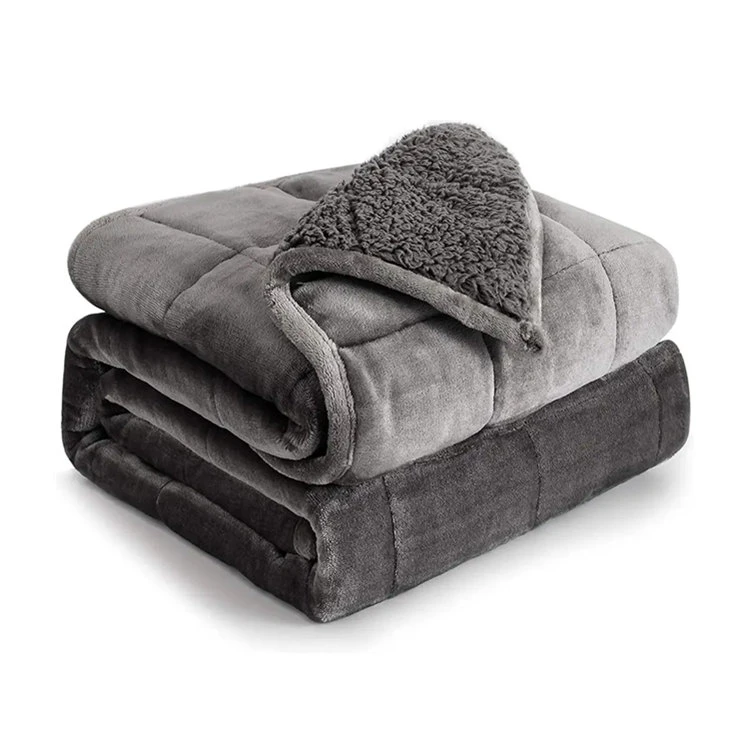 Plush Sherpa Throw Blanket