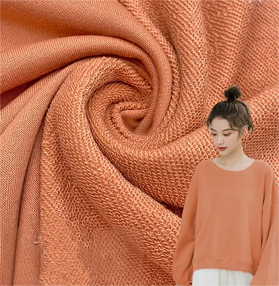 Polyester Knitted Hoodie Fabric Polyester Knitted Hoodie Fabric
