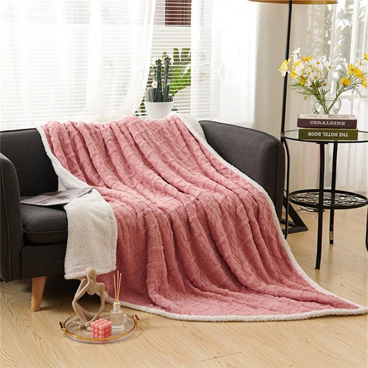 Printed Sherpa Blaneket in stock