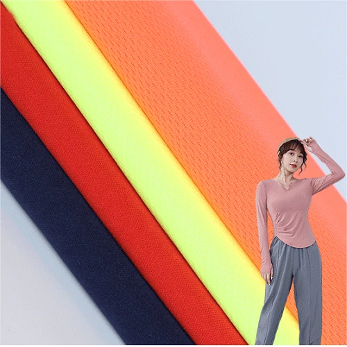 Printing Bird Eye Sport Fabric For Sportswear