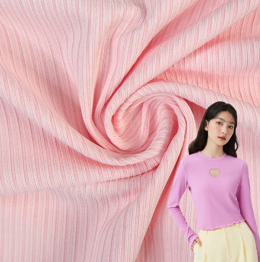 Rib Knit Sweater Fabric