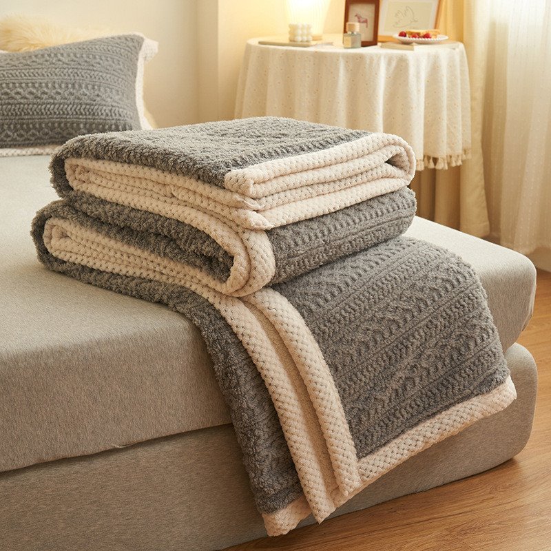 Sherpa Blanket Knitting Pattern