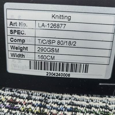 Knitting Jacquard Fabric For Garment
