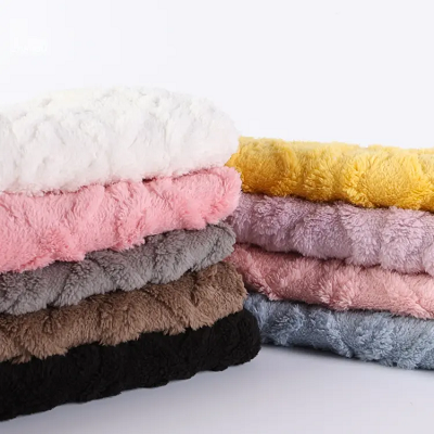 3D Jacquard Sherpa Fabric