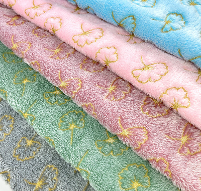 Bronzed Flannel Fabric