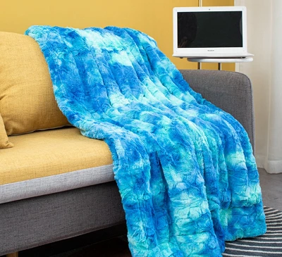 Double Layer Faux Fur Blanket