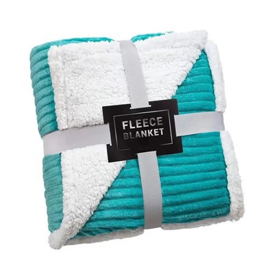 Motif Sherpa Blanket