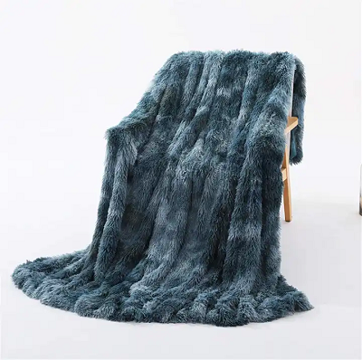 PV Faux Fur Blanket For Bed Couch