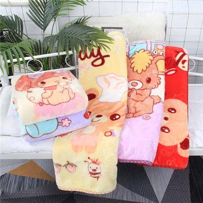 Two Layer Raschel Baby Blanket