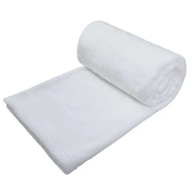 White Polar Fleece Blanket