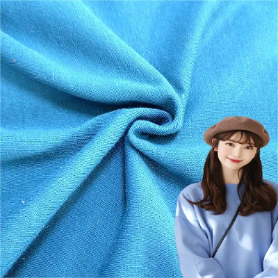 Solid Knit Brushed Terry Fleece