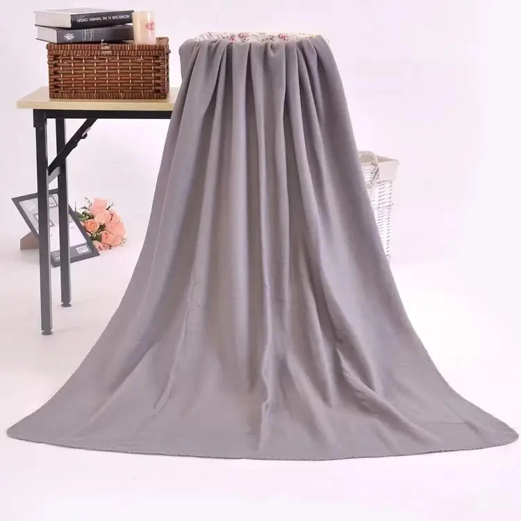 Solid Polar Fleece Blanket
