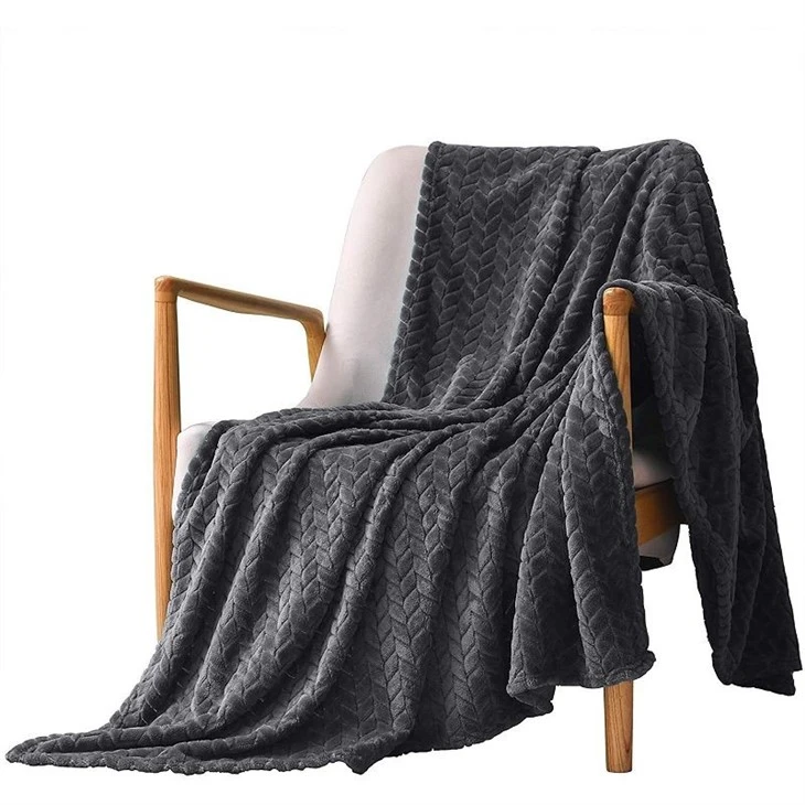 grey flannel blanket