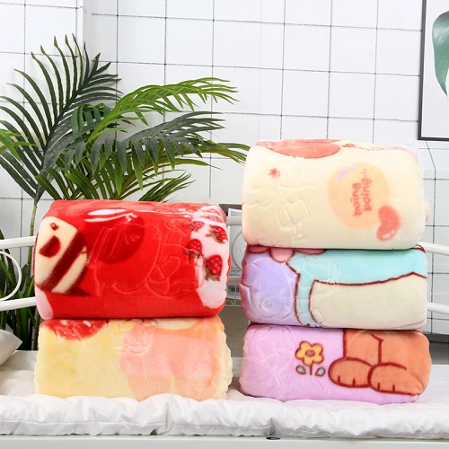 Warm Raschel Baby Blanket