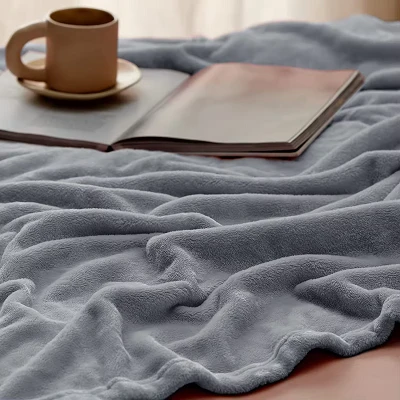 Coral Flannel Blanket