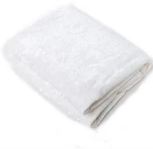 Double Layer White Blanket