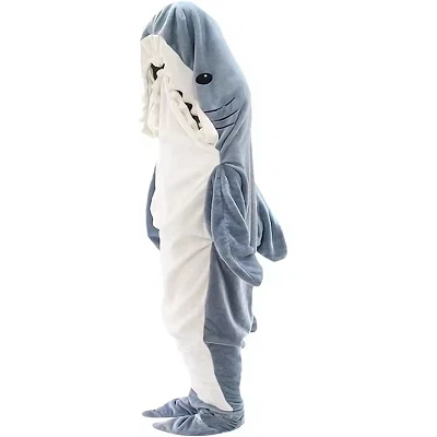 Shark Hoodie Blanket