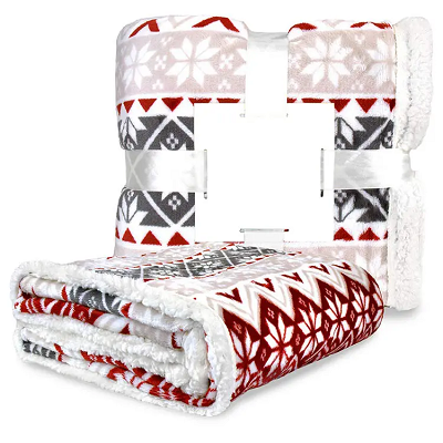 100%polyester Christmas Blanket