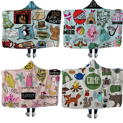 Wearable Hooded Blankets