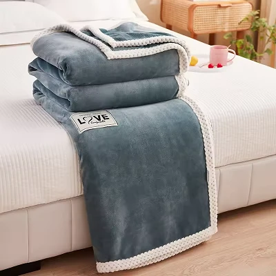 Winter Bed Coral Blanket